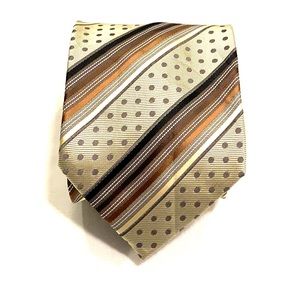 Alexander Julian Patterned Polyester Tie NWOT